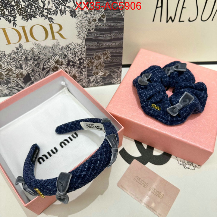 Hair band-MIU MIU online sale ID: AC5906 $: 29USD