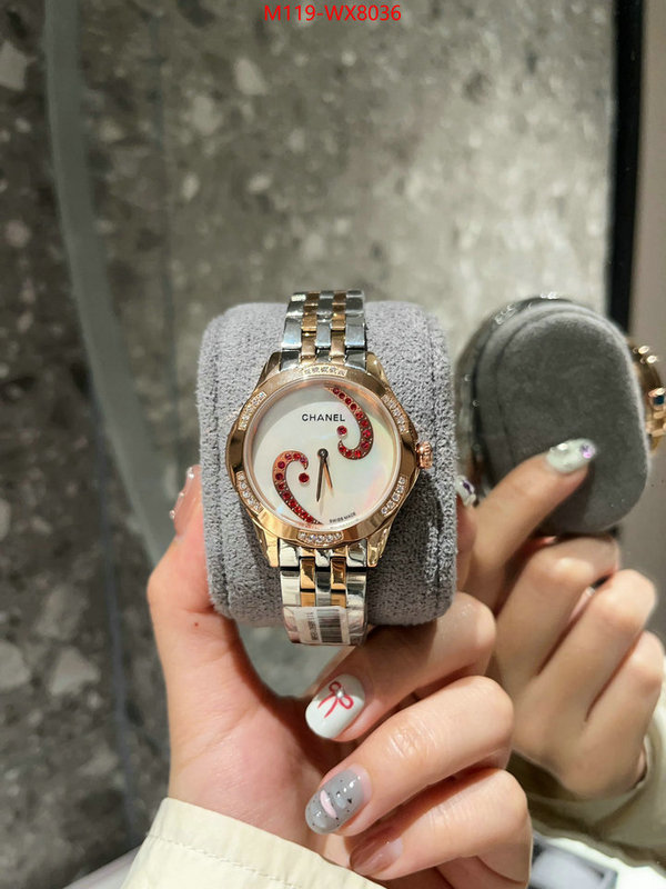 Watch(4A)-Chanel new designer replica ID: WX8036 $: 119USD