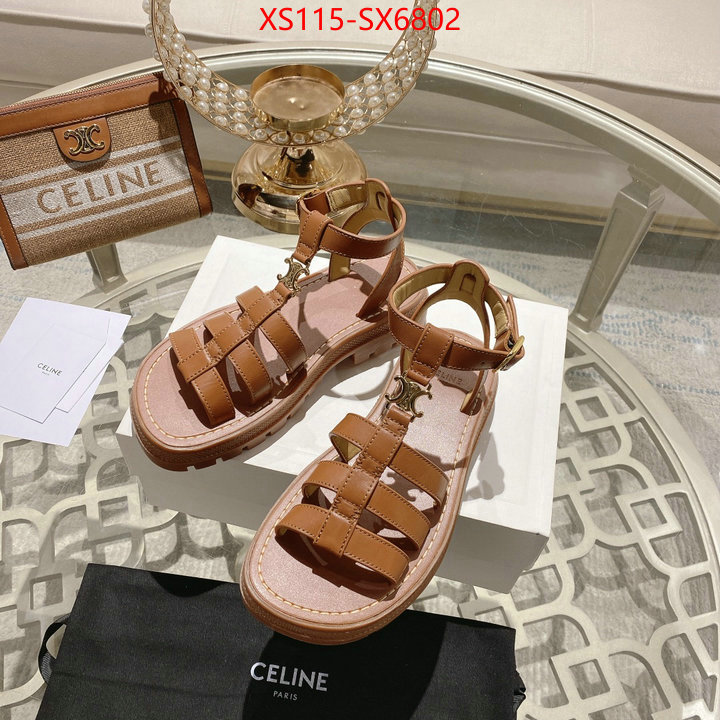 Women Shoes-CELINE fake aaaaa ID: SX6802 $: 115USD