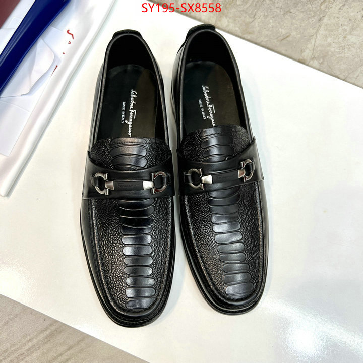 Men shoes-Ferragamo replica designer ID: SX8558 $: 195USD