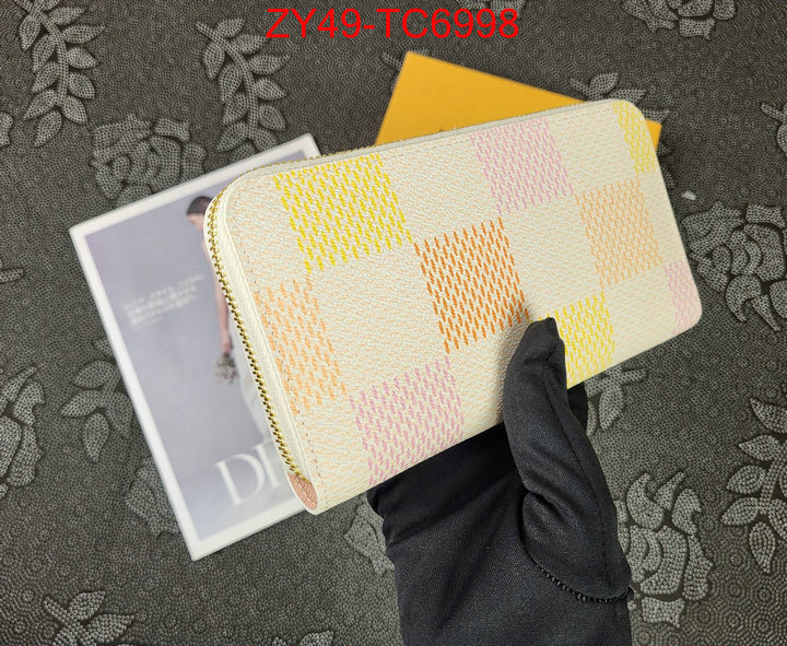 LV Bags(4A)-Wallet knockoff highest quality ID: TC6998 $: 49USD,