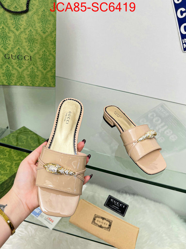 Women Shoes-Gucci what is a 1:1 replica ID: SC6419