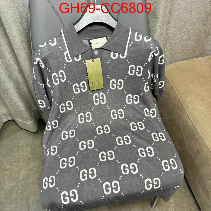 Clothing-Gucci cheap replica ID: CC6809 $: 69USD