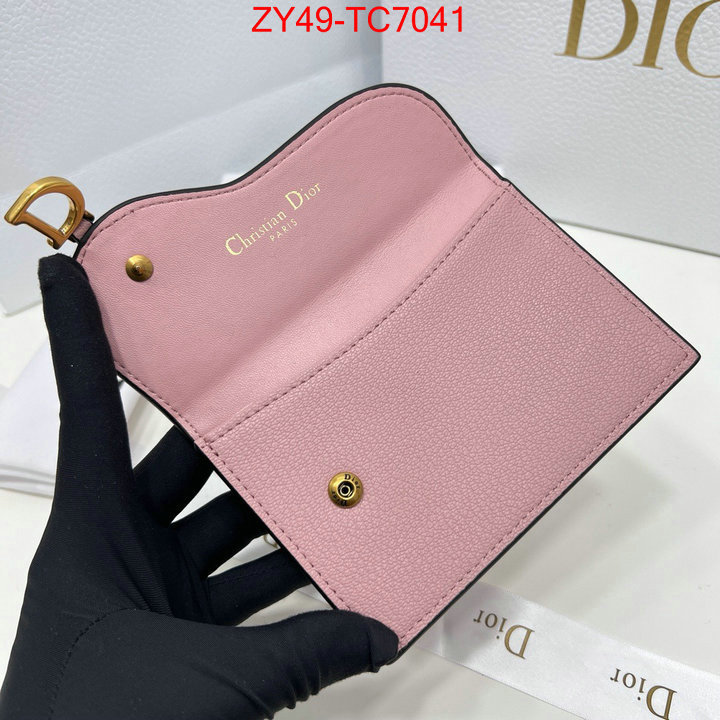 Dior Bags(4A)-Wallet- china sale ID: TC7041 $: 49USD,