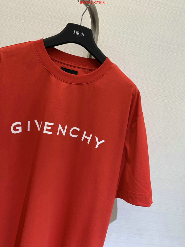 Clothing-Givenchy top designer replica ID: CX7103 $: 79USD