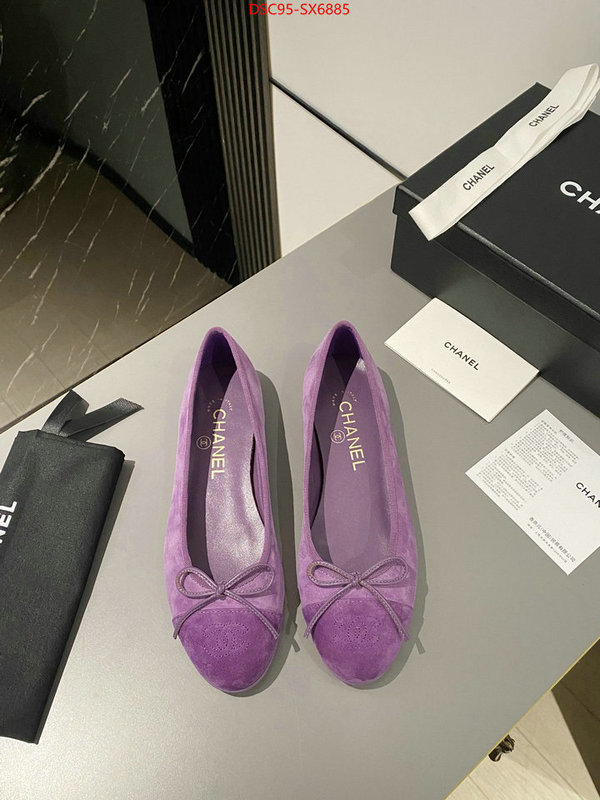 Women Shoes-Chanel replica 1:1 ID: SX6885 $: 95USD