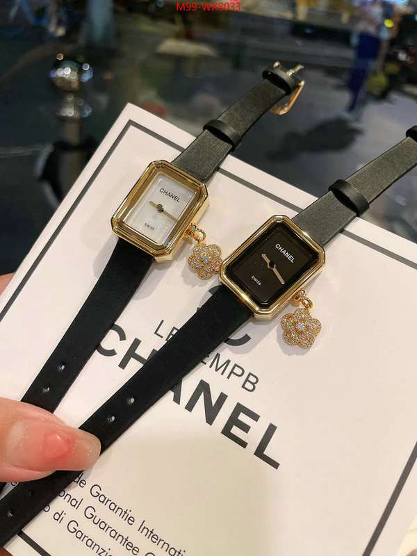 Watch(4A)-Chanel can i buy replica ID: WX8033 $: 99USD