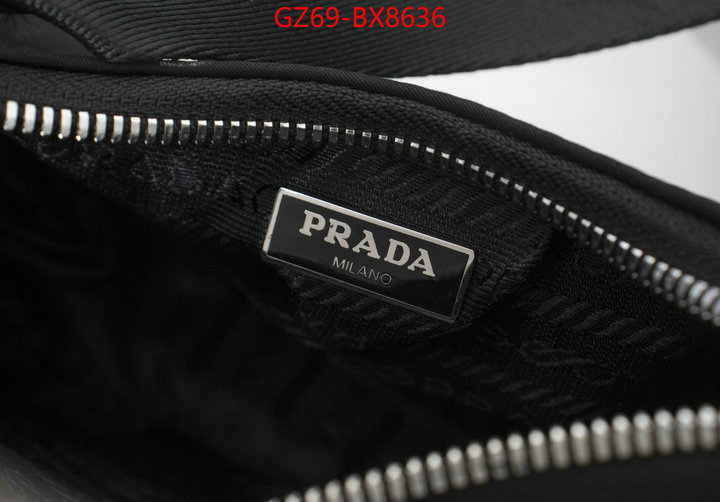 Prada Bags(4A)-Re-Edition 2005 china sale ID: BX8636 $: 69USD,