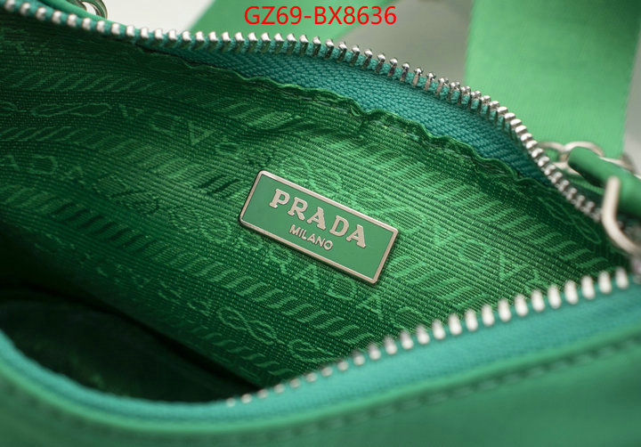 Prada Bags(4A)-Re-Edition 2005 china sale ID: BX8636 $: 69USD,