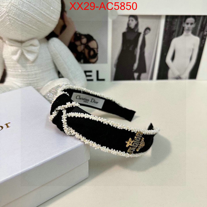 Hair band-Dior luxury fashion replica designers ID: AC5850 $: 29USD