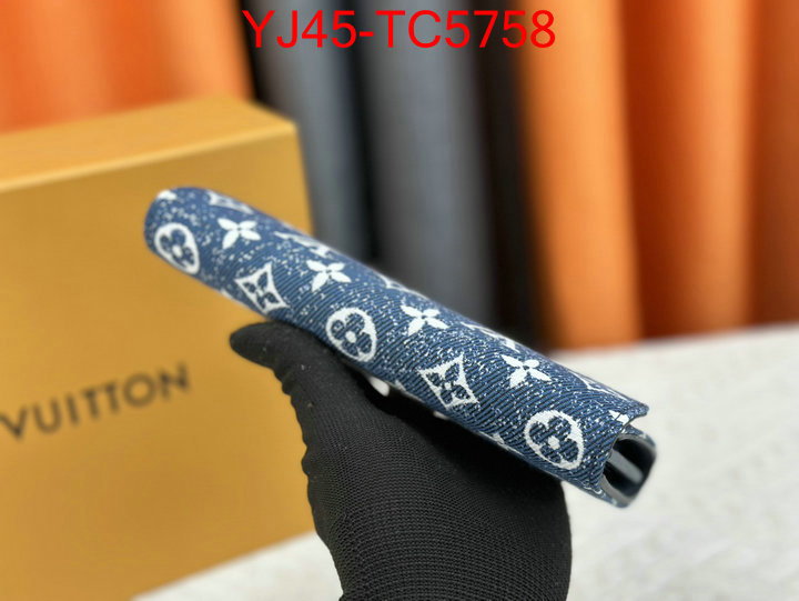 LV Bags(4A)-Wallet mirror quality ID: TC5758 $: 45USD,