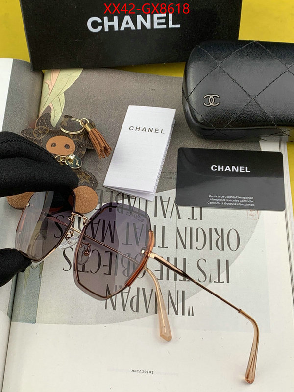 Glasses-Chanel replica 1:1 high quality ID: GX8618 $: 42USD