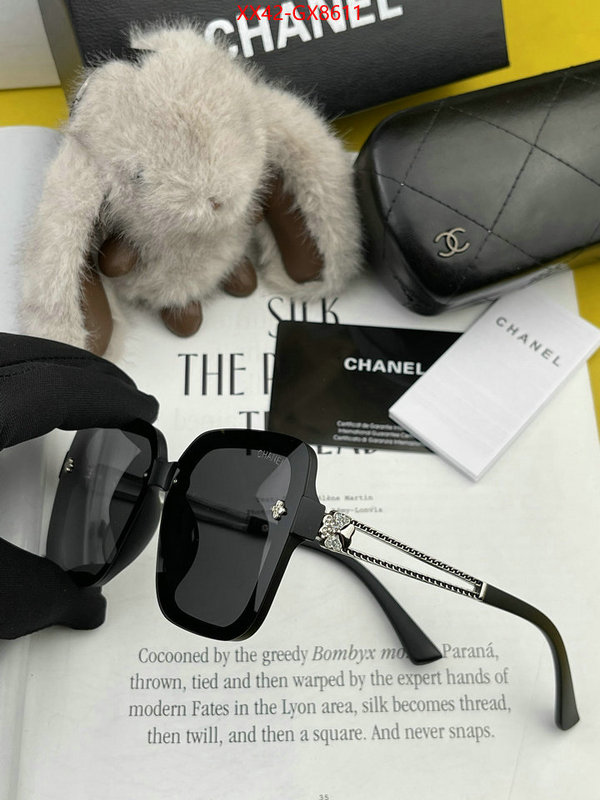 Glasses-Chanel what is a counter quality ID: GX8611 $: 42USD