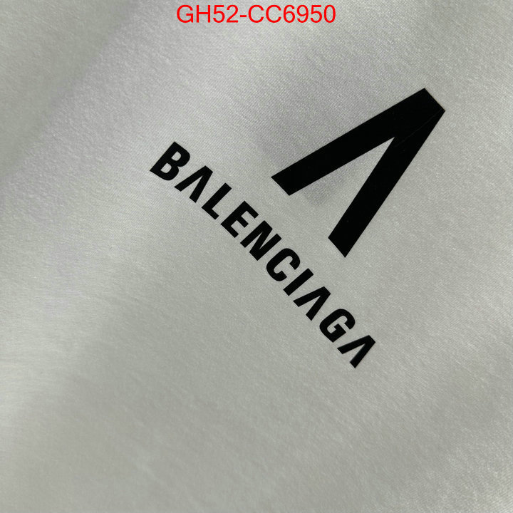 Clothing-Balenciaga designer high replica ID: CC6950 $: 52USD