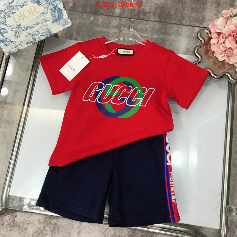 Kids clothing-Gucci how quality ID: CX6676 $: 85USD