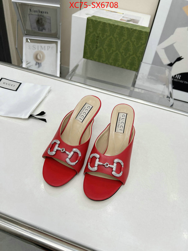 Women Shoes-Gucci 2024 replica wholesale cheap sales online ID: SX6708 $: 75USD