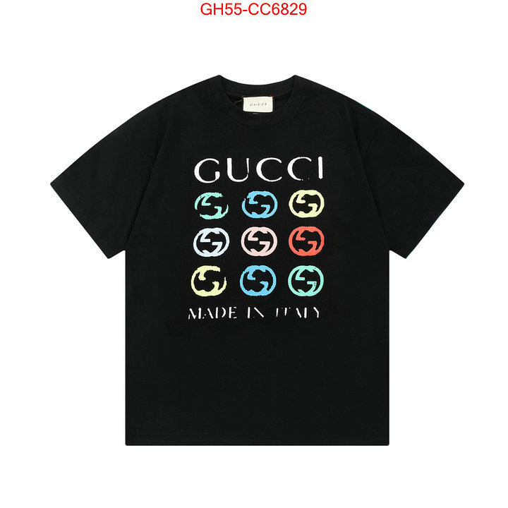 Clothing-Gucci best knockoff ID: CC6829 $: 55USD