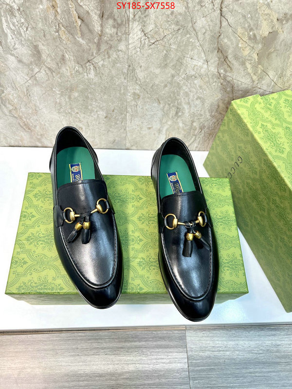 Men Shoes-Gucci luxury fashion replica designers ID: SX7558 $: 185USD