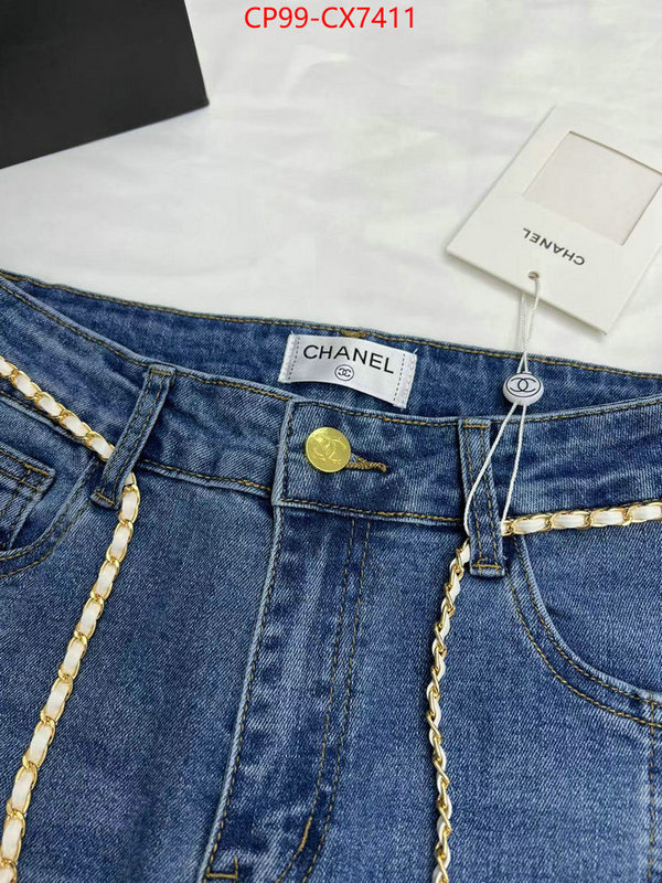 Clothing-Chanel best quality fake ID: CX7411 $: 99USD