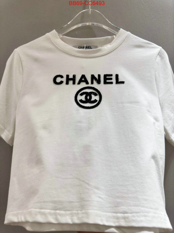 Clothing-Chanel top sale ID: CC6493 $: 69USD