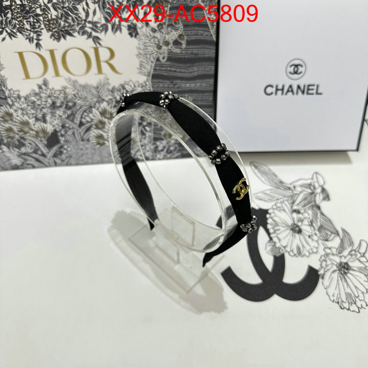 Hair band-Chanel how to find replica shop ID: AC5809 $: 29USD