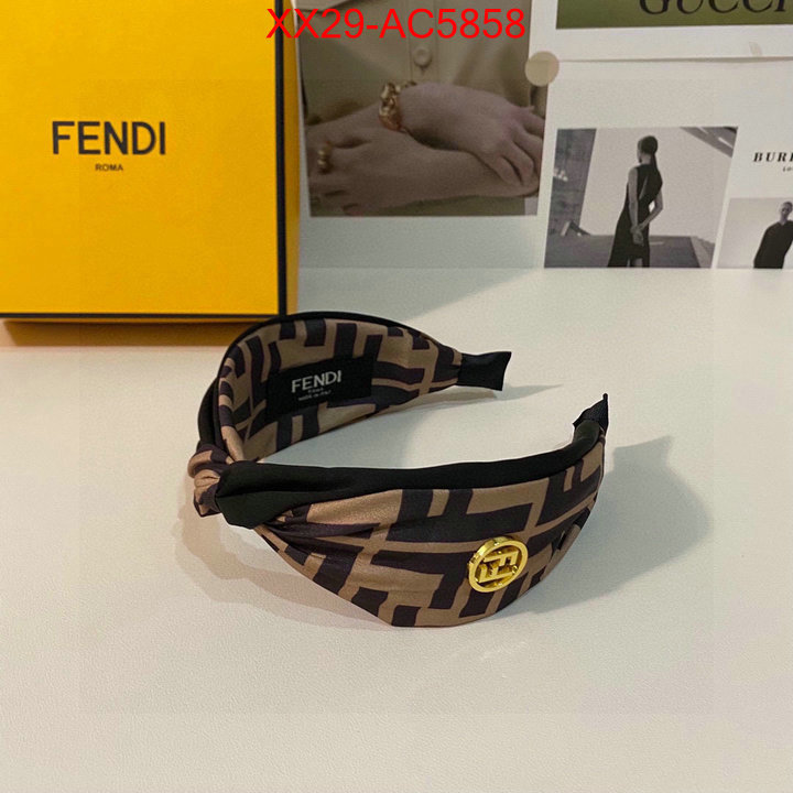 Hair band-Fendi where quality designer replica ID: AC5858 $: 29USD