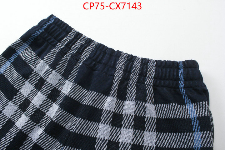 Clothing-Burberry replcia cheap ID: CX7143 $: 79USD