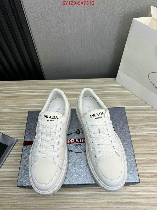 Men shoes-Prada outlet sale store ID: SX7516 $: 129USD