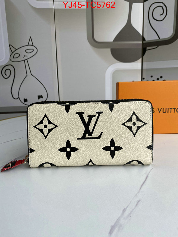 LV Bags(4A)-Wallet top quality designer replica ID: TC5762 $: 45USD,
