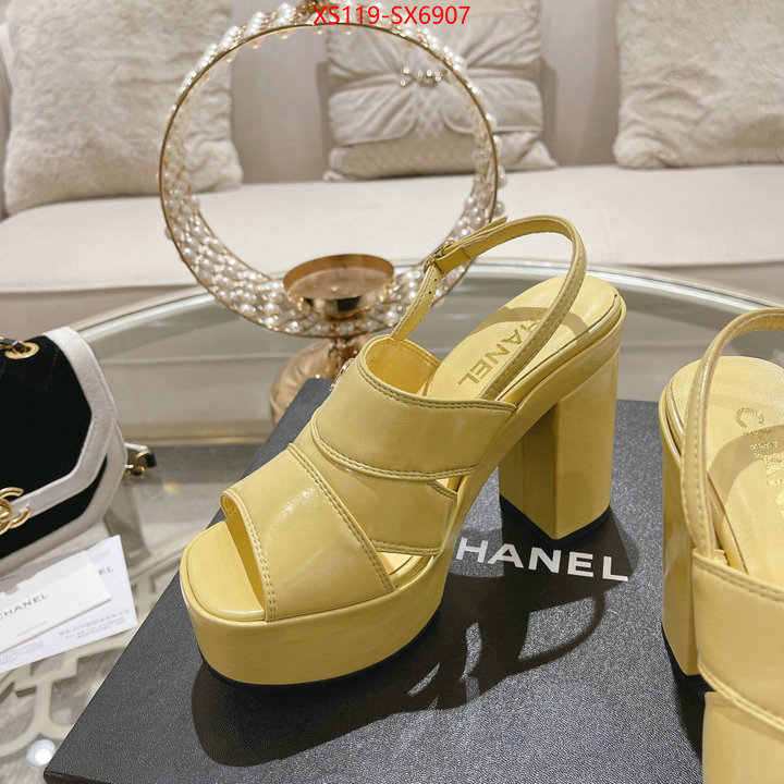 Women Shoes-Chanel buy top high quality replica ID: SX6907 $: 119USD