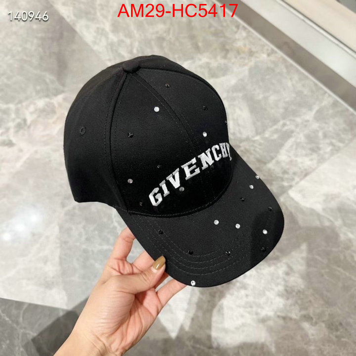 Cap (Hat)-Givenchy wholesale replica ID: HC5417 $: 29USD