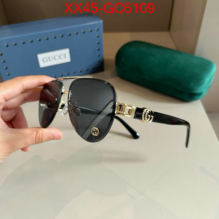 Glasses-Gucci fashion designer ID: GC6109 $: 45USD