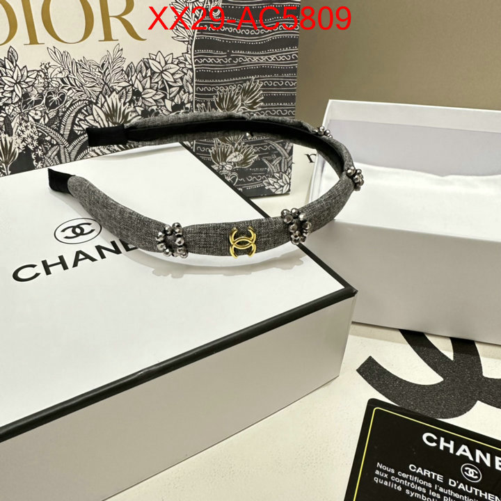 Hair band-Chanel how to find replica shop ID: AC5809 $: 29USD