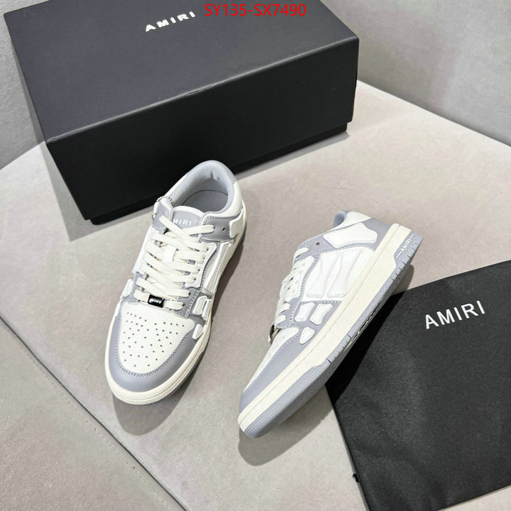 Men Shoes-AMIRI aaaaa+ replica designer ID: SX7490 $: 135USD