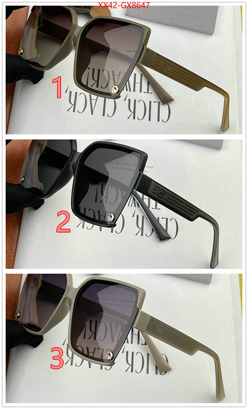 Glasses-Dior where to buy the best replica ID: GX8647 $: 42USD