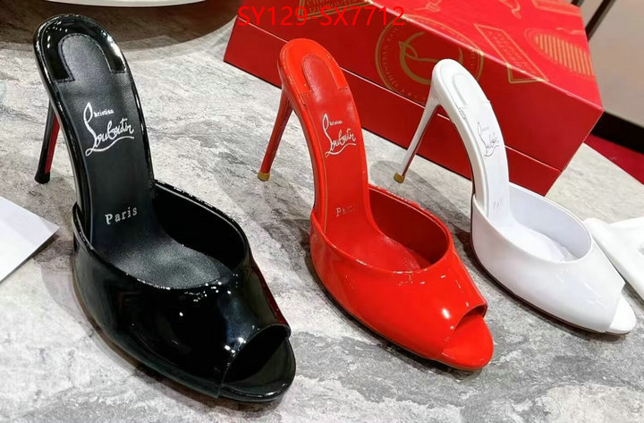 Women Shoes-Christian Louboutin where should i buy to receive ID: SX7712 $: 129USD