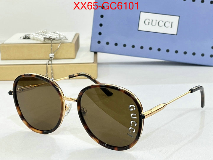 Glasses-Gucci top perfect fake ID: GC6101 $: 65USD