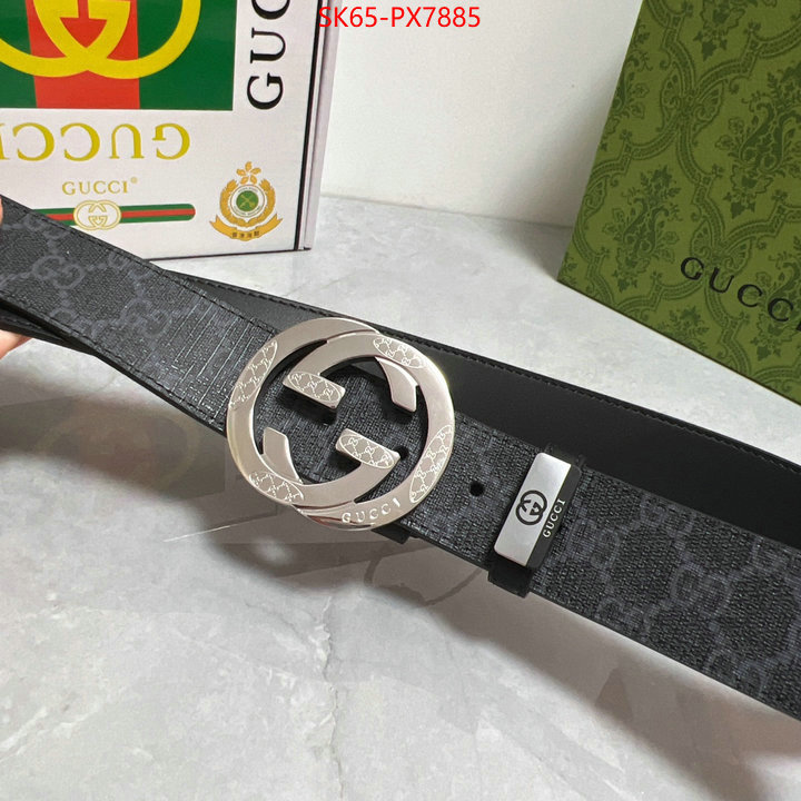 Belts-Gucci shop ID: PX7885 $: 65USD
