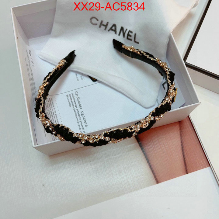 Hair band-Chanel buy cheap ID: AC5834 $: 29USD