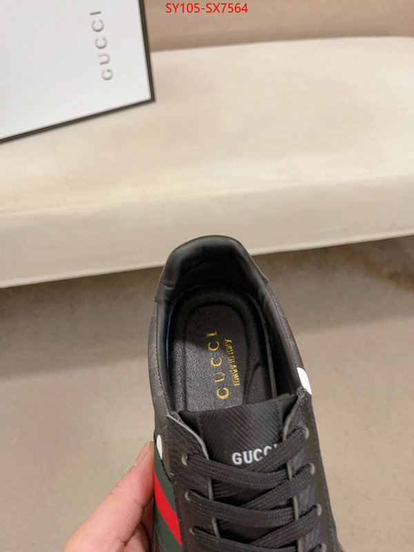 Men Shoes-Gucci can i buy replica ID: SX7564 $: 105USD