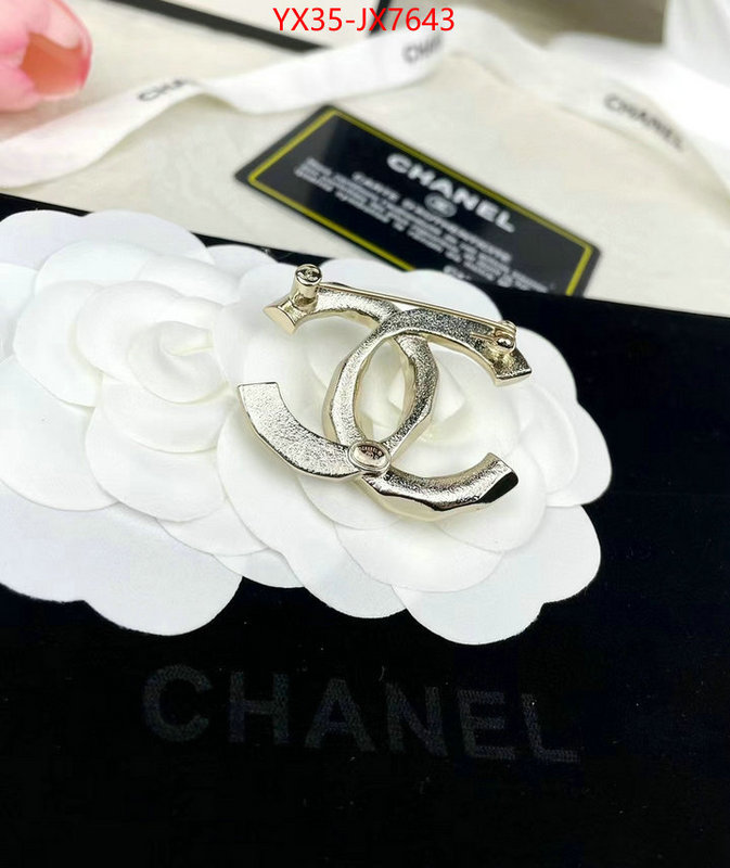 Jewelry-Chanel styles & where to buy ID: JX7643 $: 35USD