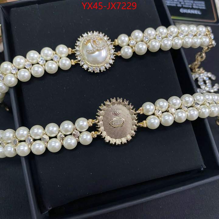 Jewelry-Chanel shop designer replica ID: JX7229 $: 45USD