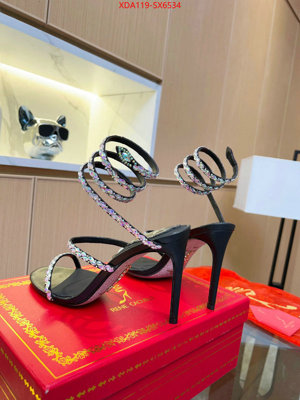 Women Shoes-Rene Caovilla 7 star replica ID: SX6534 $: 119USD