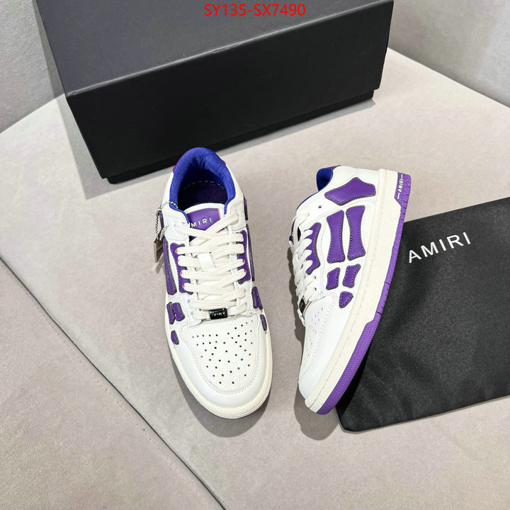 Men Shoes-AMIRI aaaaa+ replica designer ID: SX7490 $: 135USD