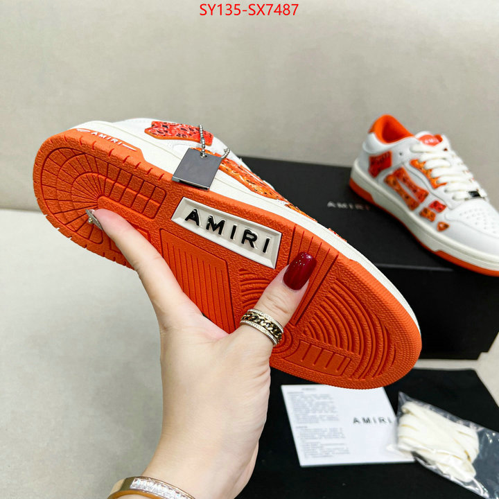 Women Shoes-AMIRI where quality designer replica ID: SX7487 $: 135USD