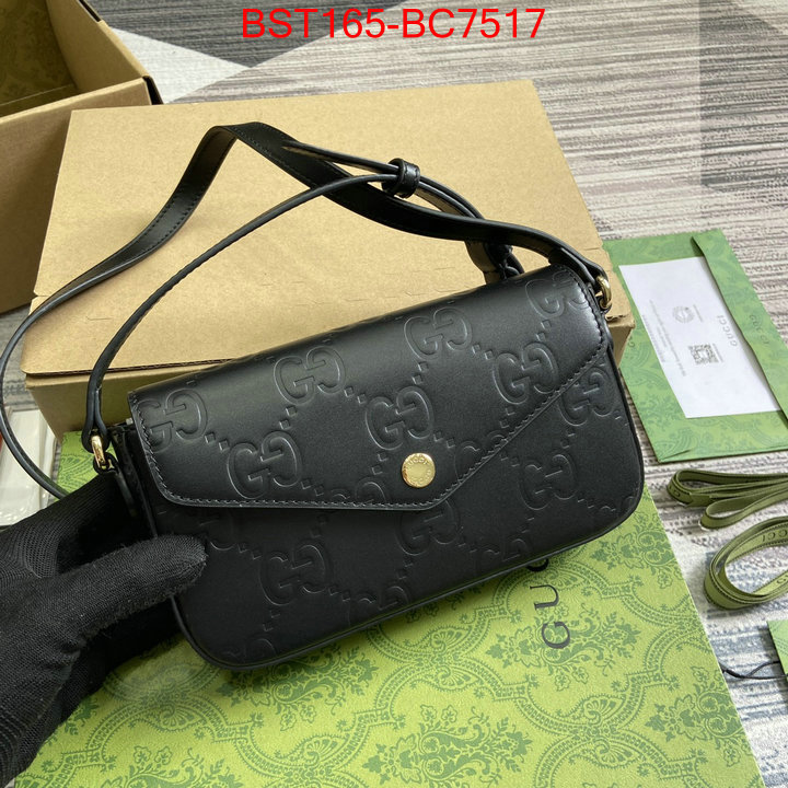 Gucci Bags(TOP)-Crossbody- where to buy high quality ID: BC7517 $: 165USD,