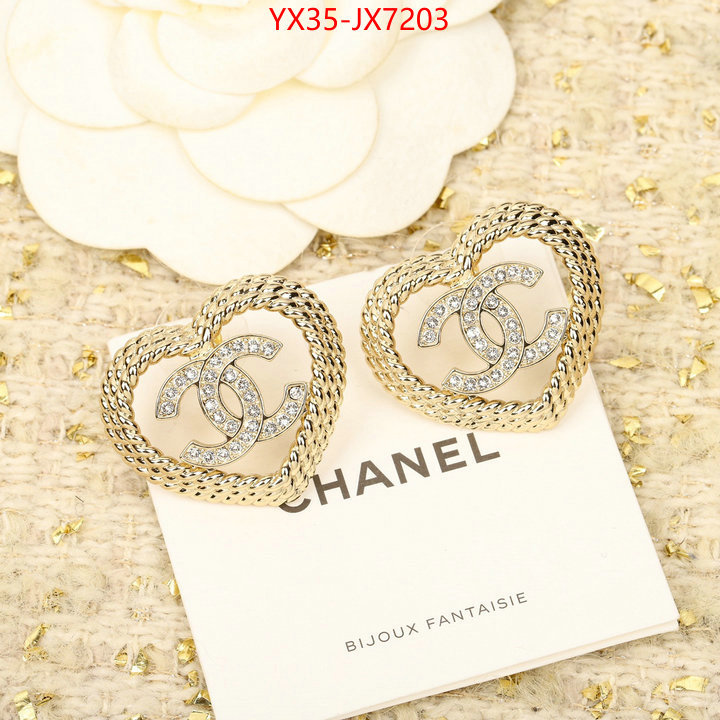 Jewelry-Chanel perfect quality ID: JX7203 $: 35USD