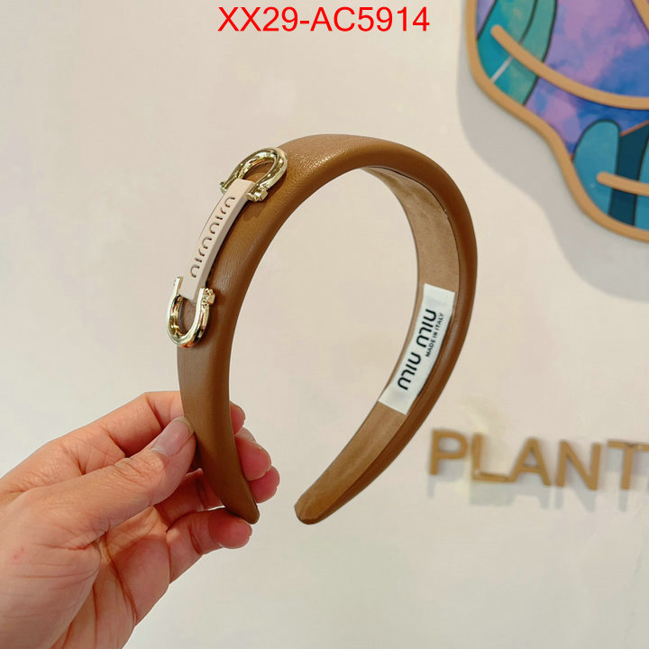 Hair band-MIU MIU 2024 luxury replicas ID: AC5914 $: 29USD