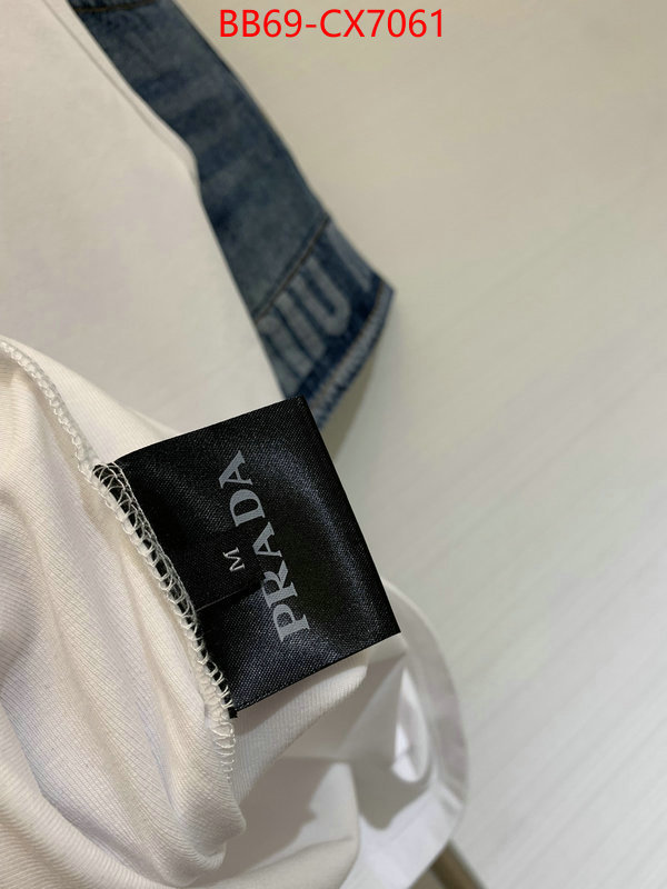 Clothing-Prada we provide top cheap aaaaa ID: CX7061 $: 69USD