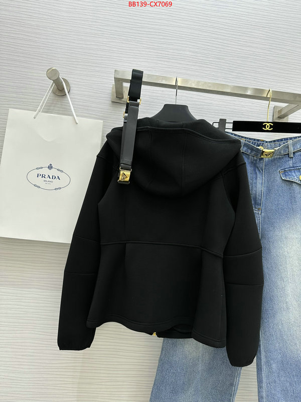 Clothing-Prada shop the best high authentic quality replica ID: CX7069 $: 139USD